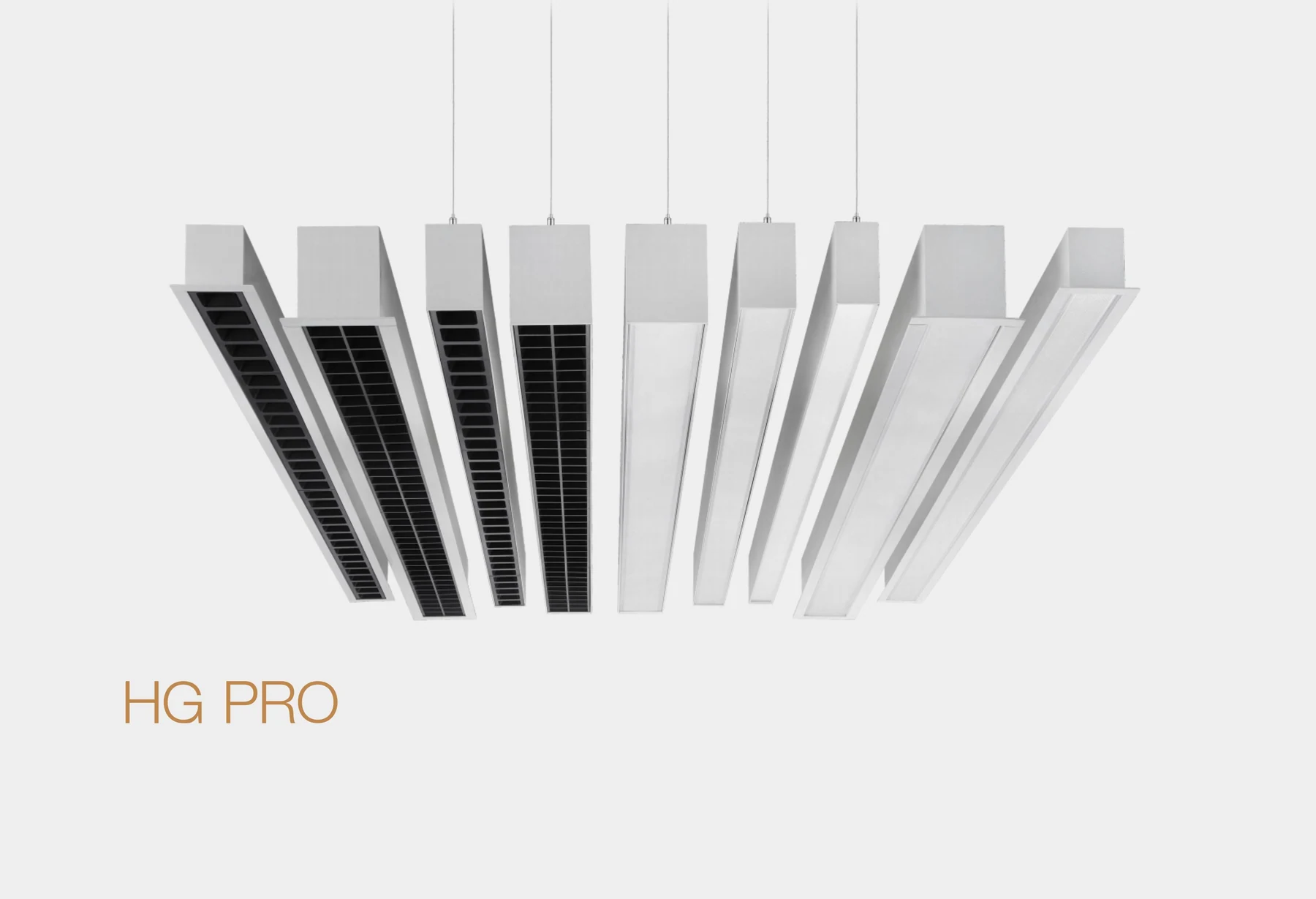 HG PRO Surface-mounted (Anti-glare louvre) — дэлгэрэнгүй зураг