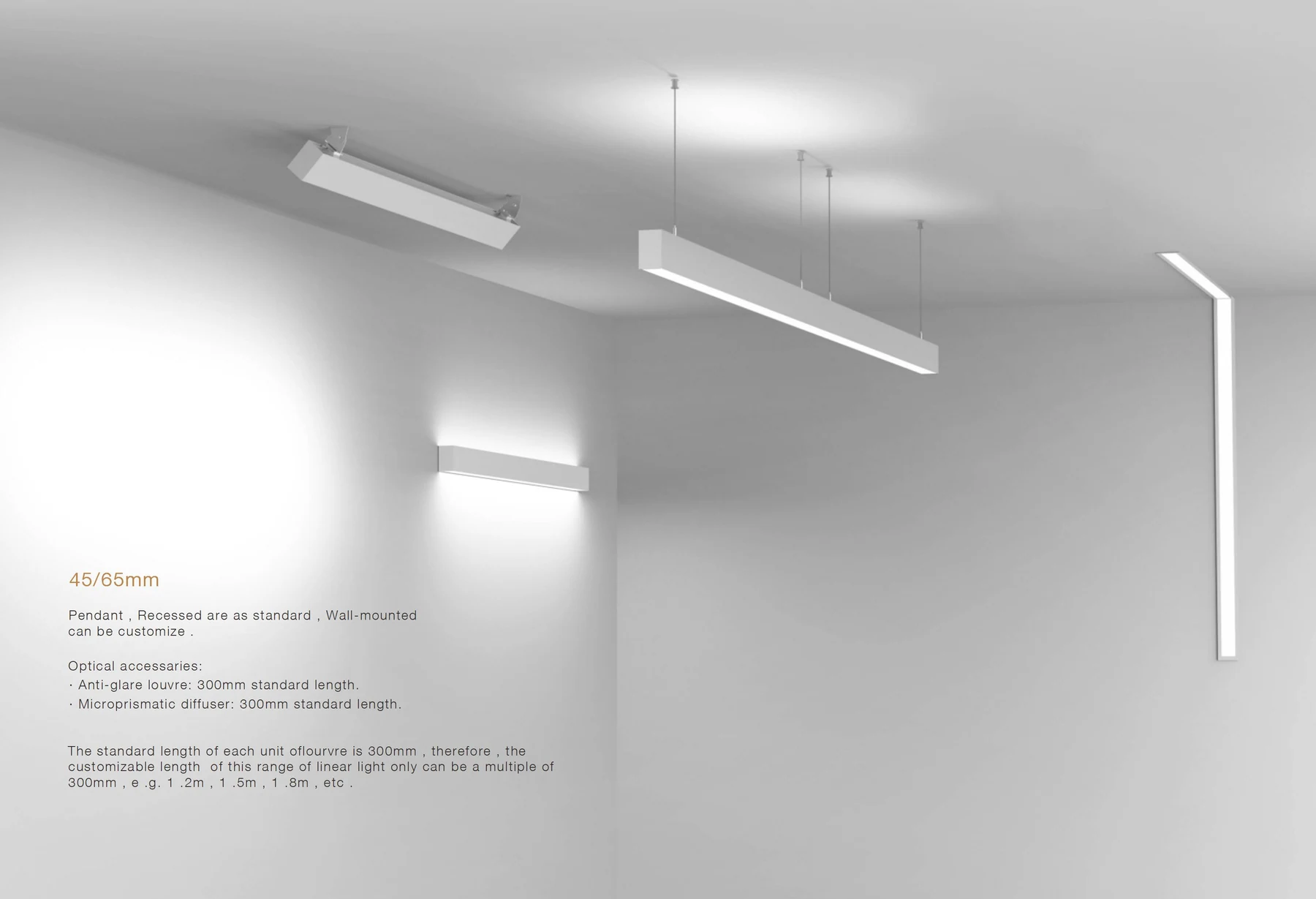 HG PRO Surface-mounted (Anti-glare louvre) — дэлгэрэнгүй зураг